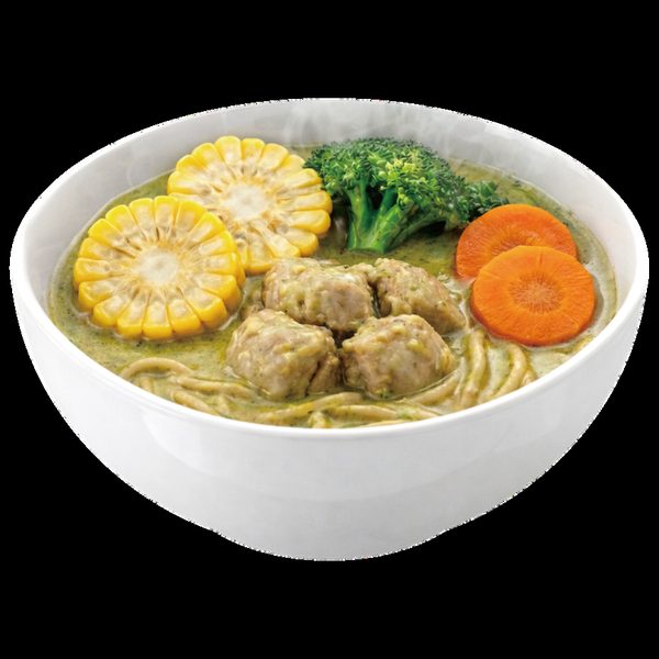 綠咖哩雞麵